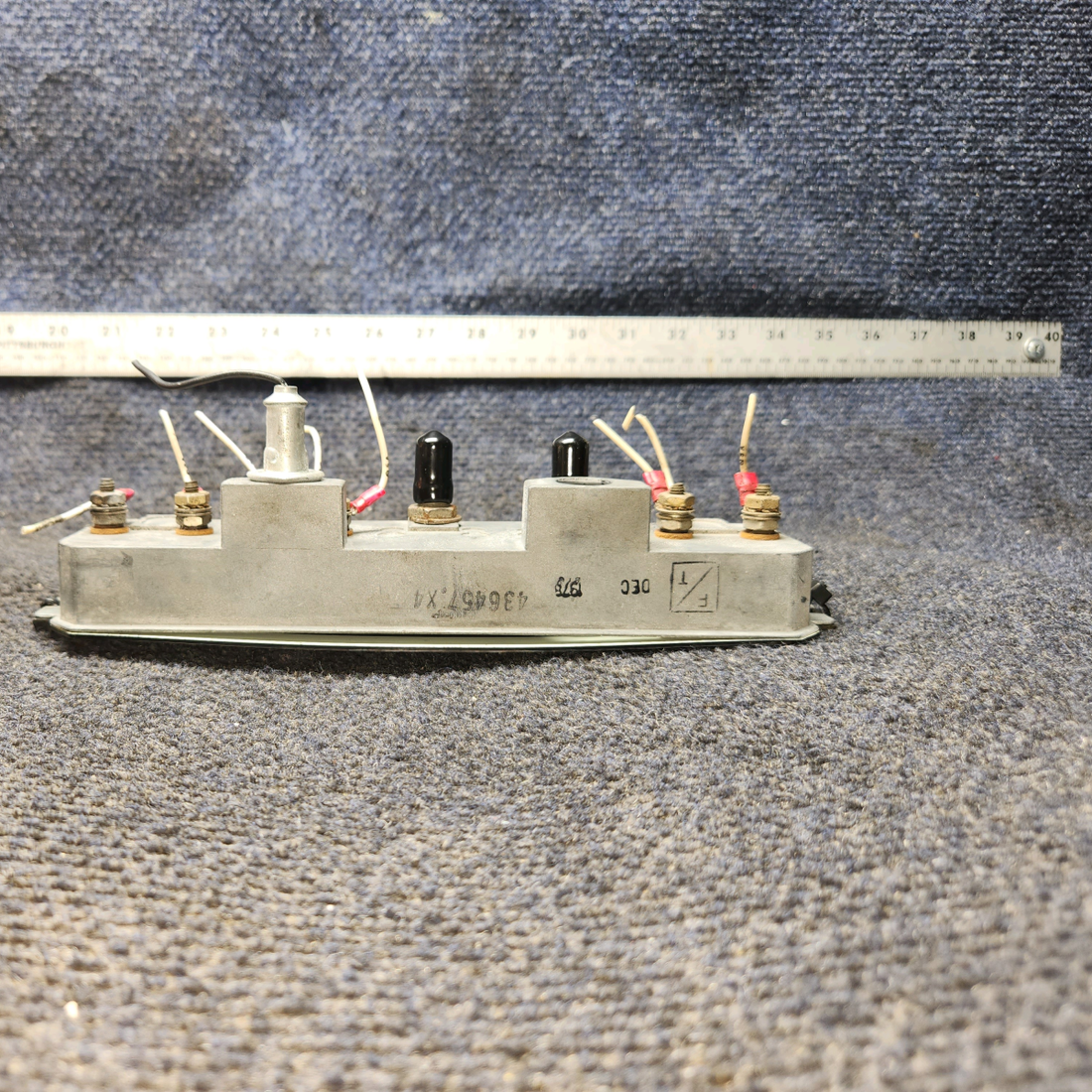 Used aircraft parts for sale, 95241-017 Piper PA28-161 Engine Gauge Cluster Assembly