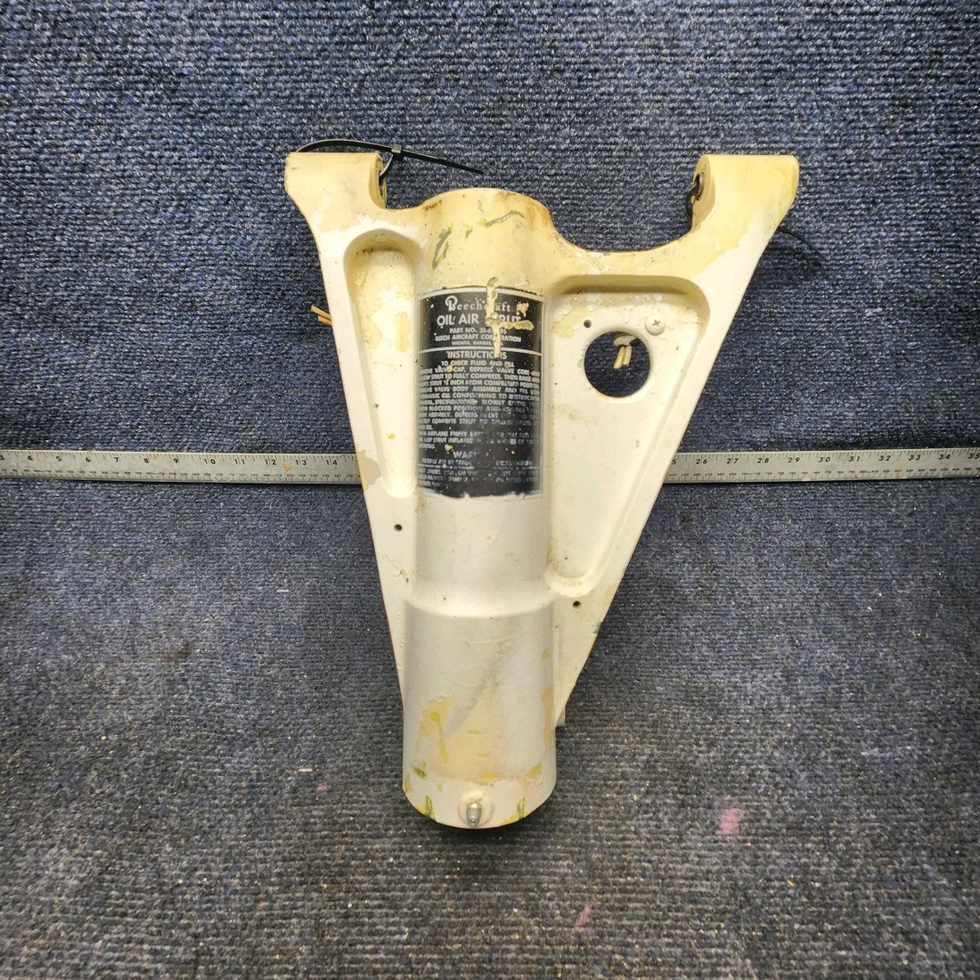 Used aircraft parts for sale, 45-820096-603 Beechcraft F33A BRACE ASSY NOSE LANDING GEAR