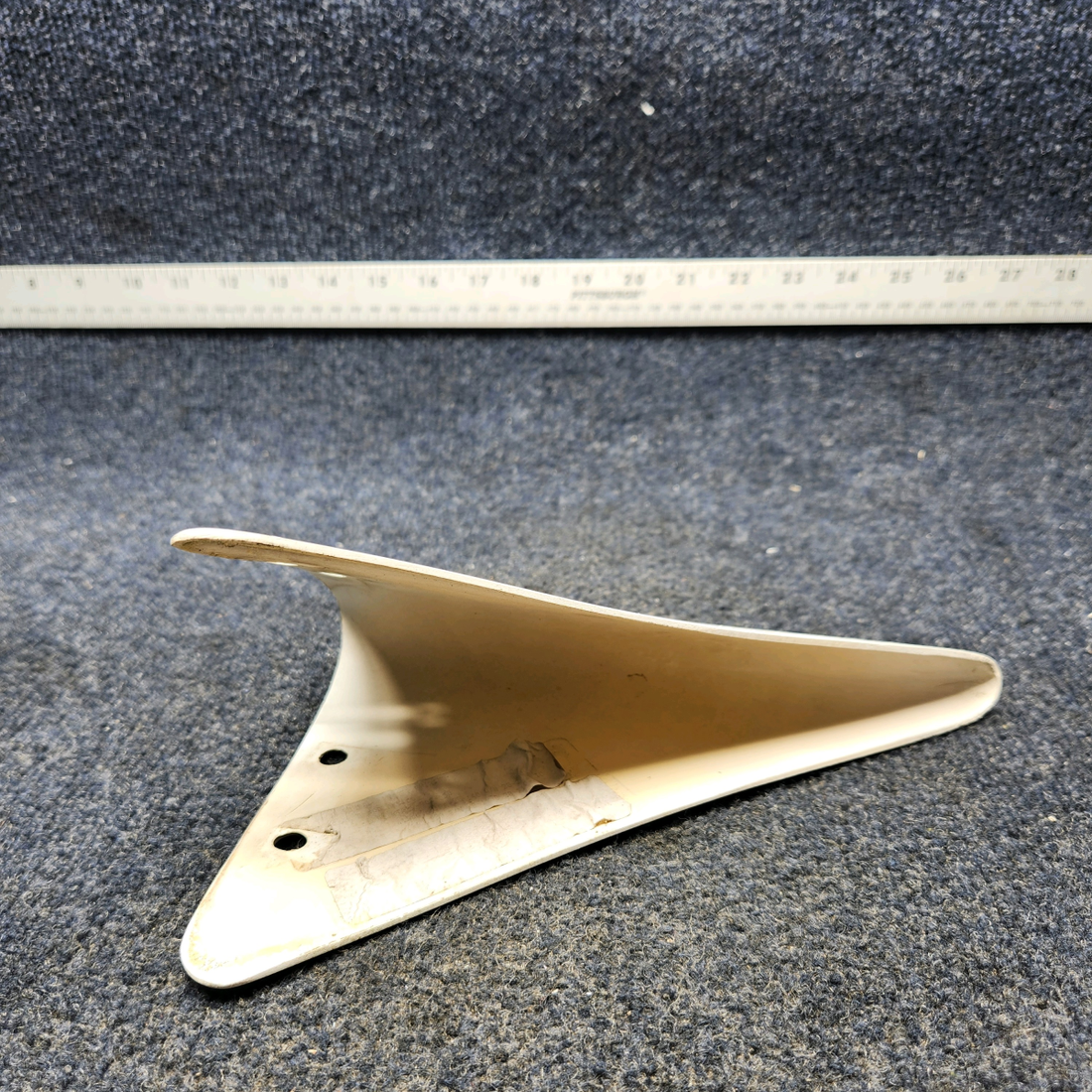 Used aircraft parts for sale, 63517-000 PIPER PA28-140 VERTICAL STABILIZER FIN FAIRING