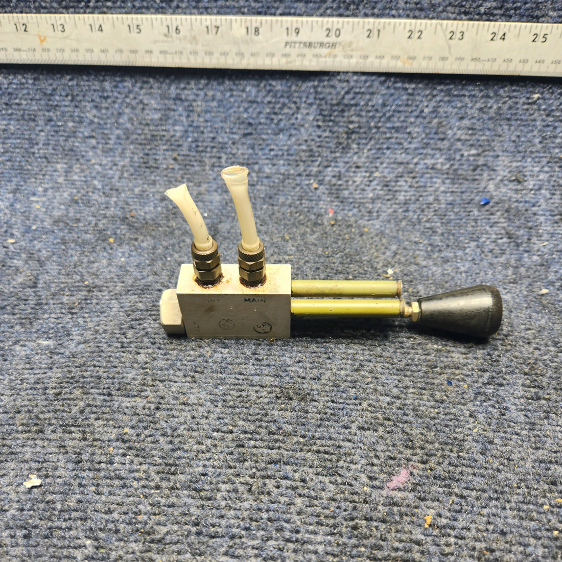 Used aircraft parts for sale, A-1390 Mooney M20K ALTERNATE STATIC SOURCE VALVE ASSEMBLY