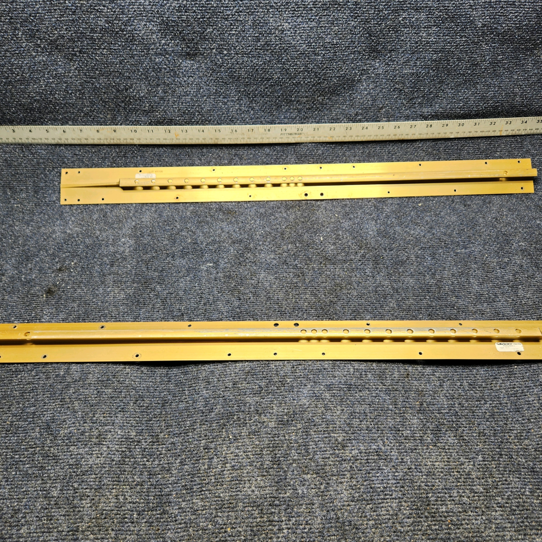 Used aircraft parts for sale, MC2414002-1 CESSNA C172RG SEAT RAIL, OUT LH, IN RH,