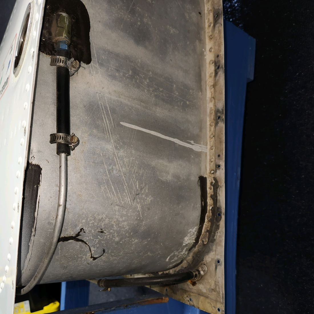 Used aircraft parts for sale, 35633-001 Piper PA28-161 Fuel Tank Assembly - RH