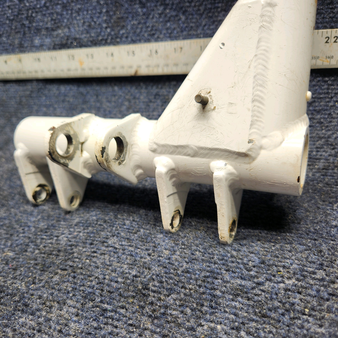 Used aircraft parts for sale, 520002-501 Mooney M20J LOWER MAIN GEAR SPINDLE ASSEMBLY LH