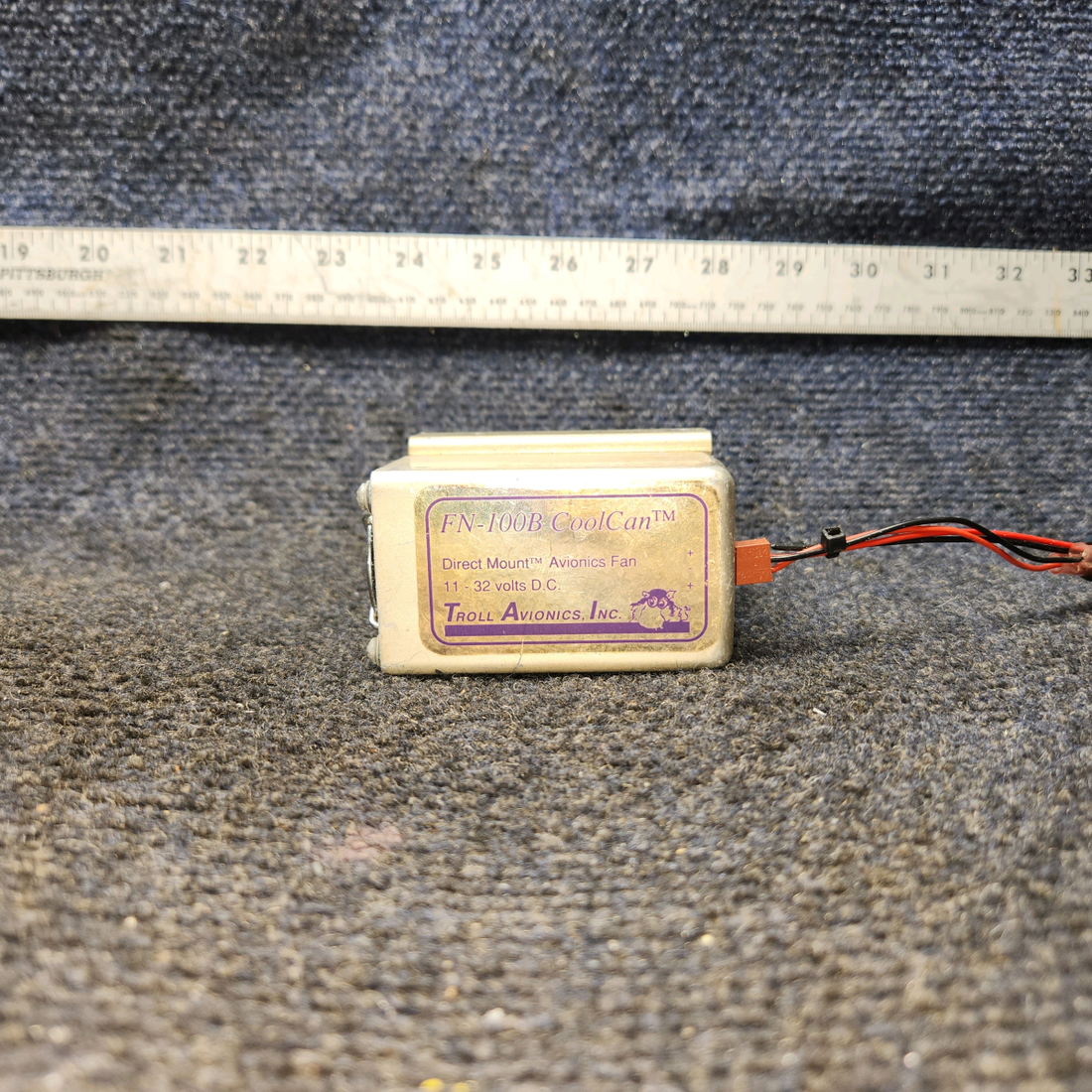 Used aircraft parts for sale, KN-100B Troll Avionics Mooney M20J FN‑100B CoolFan 11-32 V DC