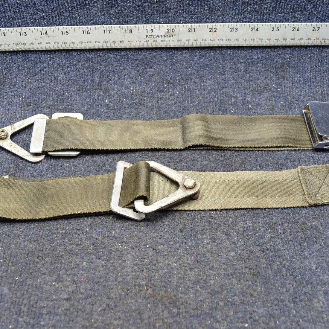 Used aircraft parts for sale, S-1060-4 Cessna C175 CESSNA SEAT BELT ASSY PILOT OR CO-PILOT
