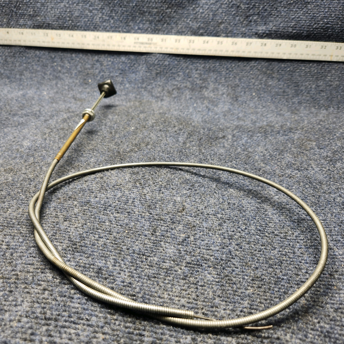 Used aircraft parts for sale, S1230-15 CESSNA C172RG CARBURETOR HEAT CONTROL CABLE L: 46"