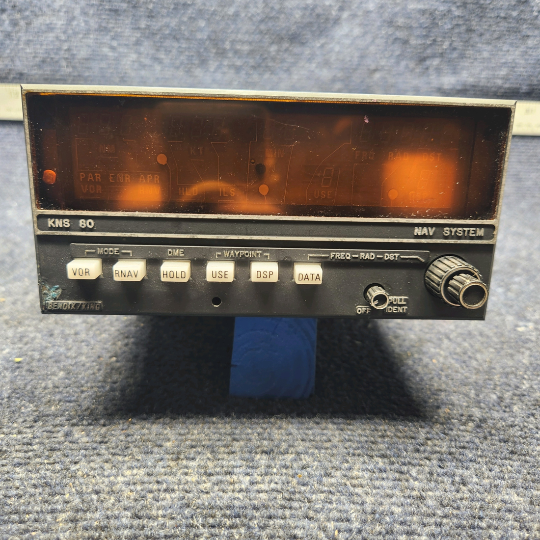 Used aircraft parts for sale, 066-4008-00 Bendix Mooney M20K KING KNS 80 VOR/LOC/DME/RNAV/GS MOUNT RACK TRAY