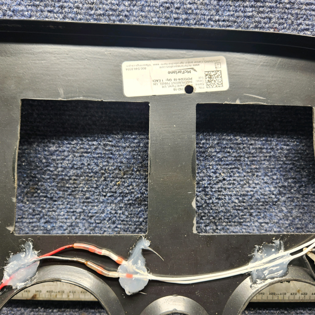 Used aircraft parts for sale, 0513242-18 CESSNA 172K SHOCK PANEL COVER