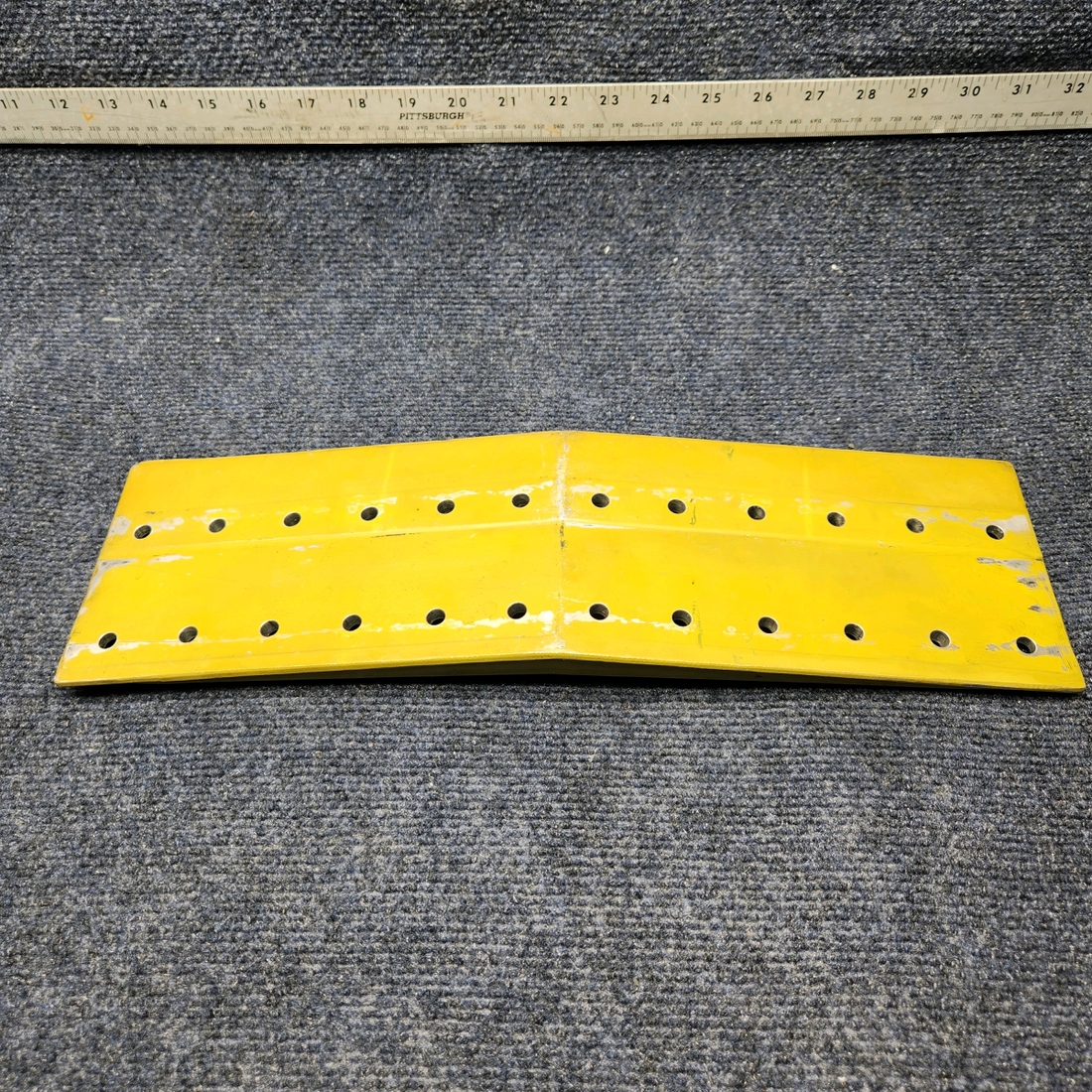 Used aircraft parts for sale, 169-110014-1 Beechcraft C23 SUNDOWNER WING SPLICE PLATE UPPER MAIN SPAR