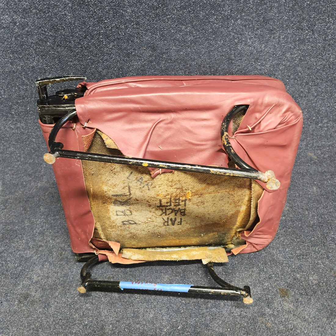 Used aircraft parts for sale, 79479-012 Piper PA32RT-300 PASSENGER SEAT REAR LH