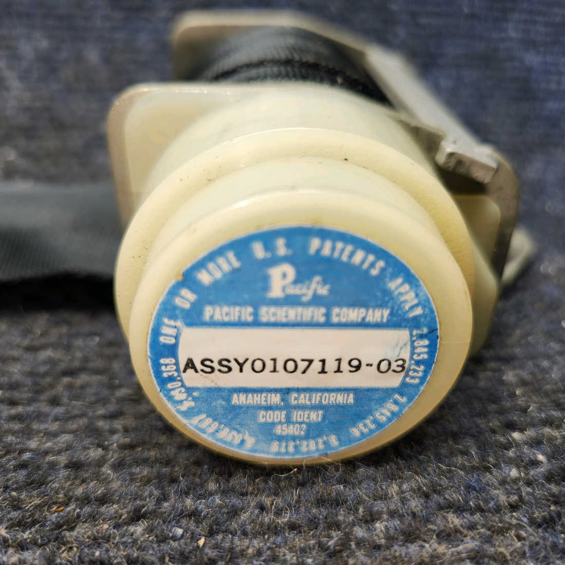 Used aircraft parts for sale, 0107119-03 Pacific Scientific Mooney M20J Shoulder Harness