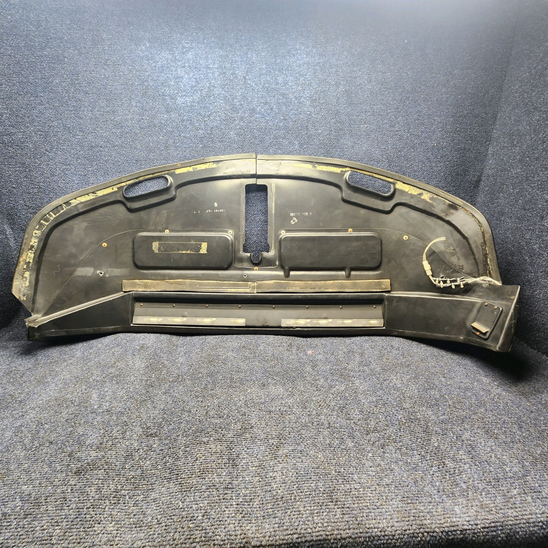 Used aircraft parts for sale, 130315-501 Mooney M20J GLARESHIELD ASSEMBLY (LIGHTED)