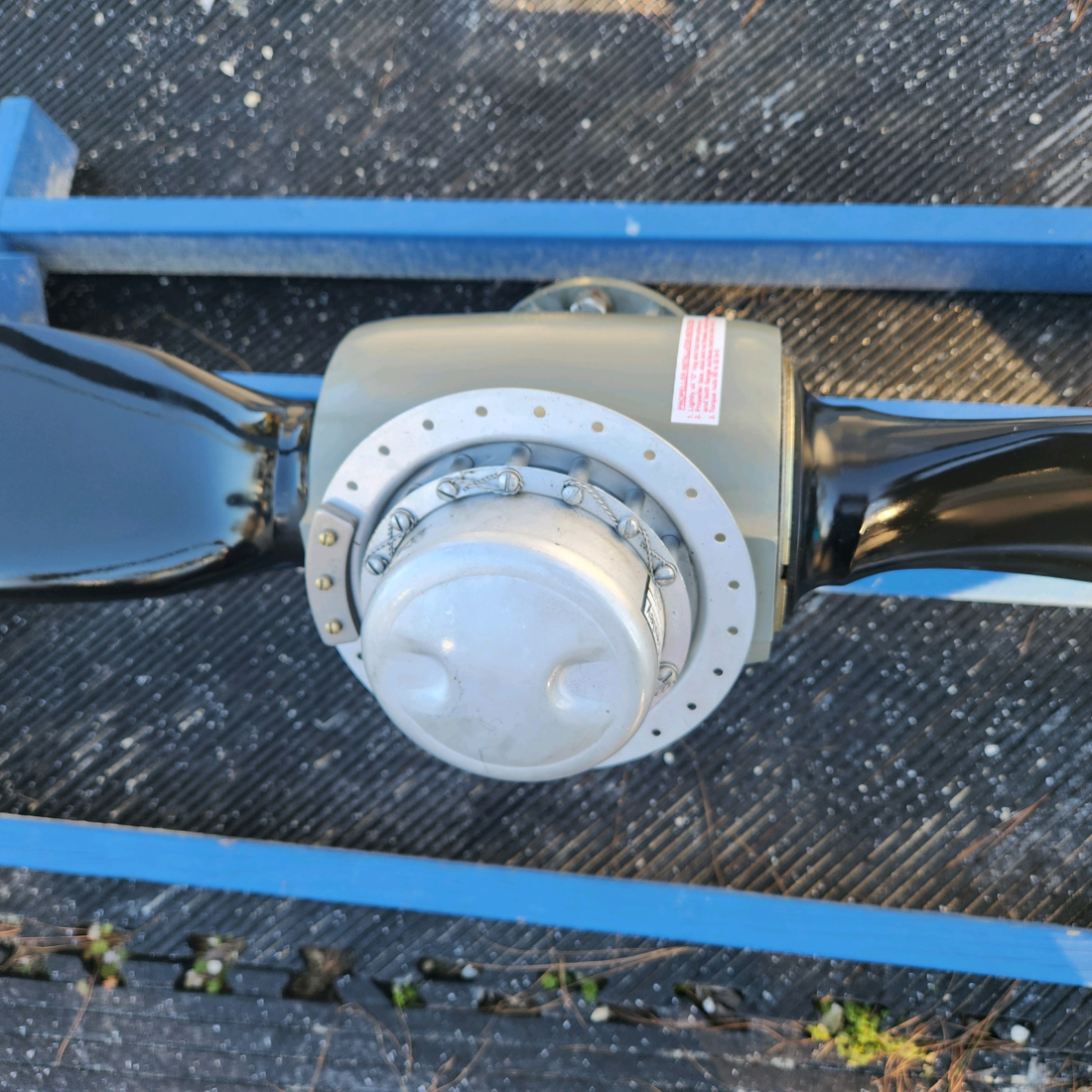 Used aircraft parts for sale, B2D34C214-B McCauley MOONEY M20J MC CAULEY PROP NEW 11/94 OVERHAUL 02/20 SPOH 60.27 HRS-MINORGOUGES IN TIPS