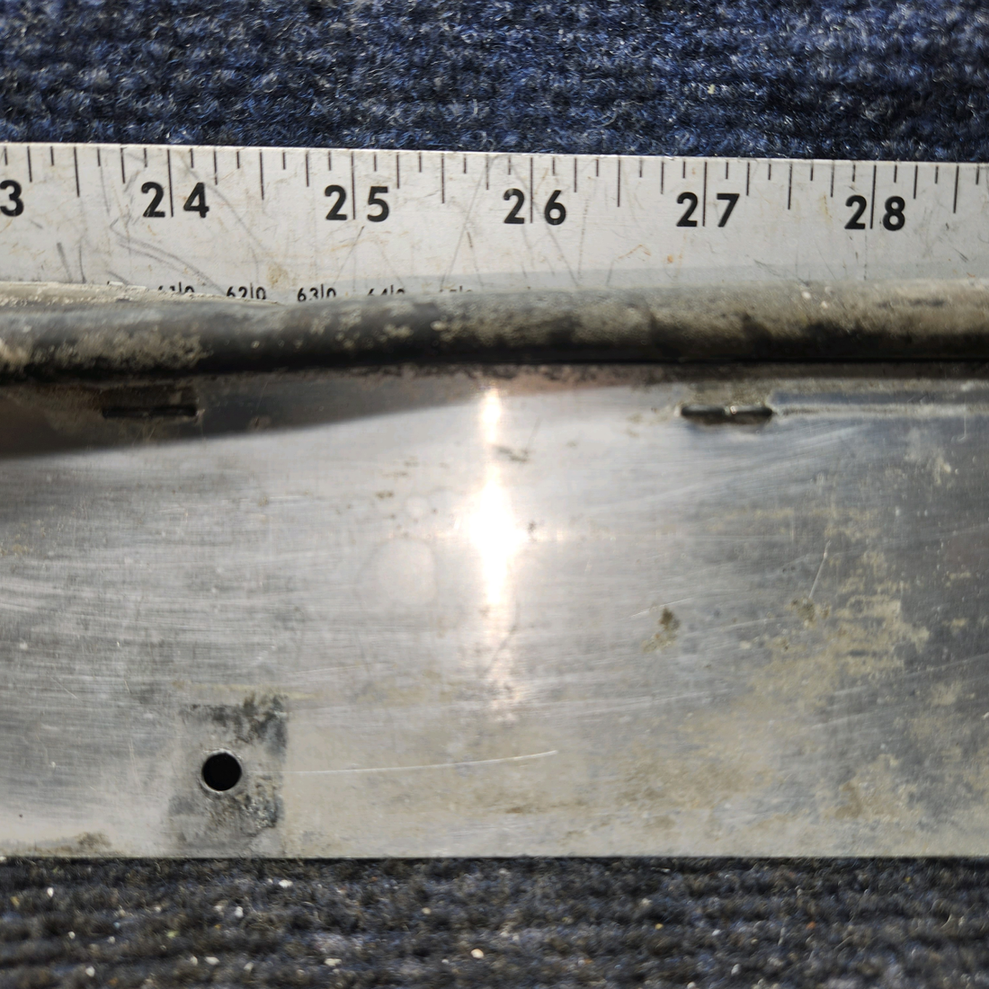 Used aircraft parts for sale, 67723-001 Piper PA28-161 Wing Access Plate Aft Assembly RH (16")