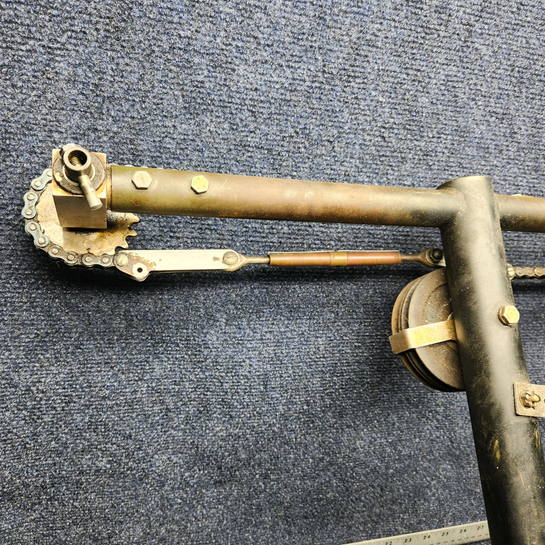 Used aircraft parts for sale, 169-524018-601 Beechcraft C23 SUNDOWNER CONTROL COLUMN ASSEMBLY