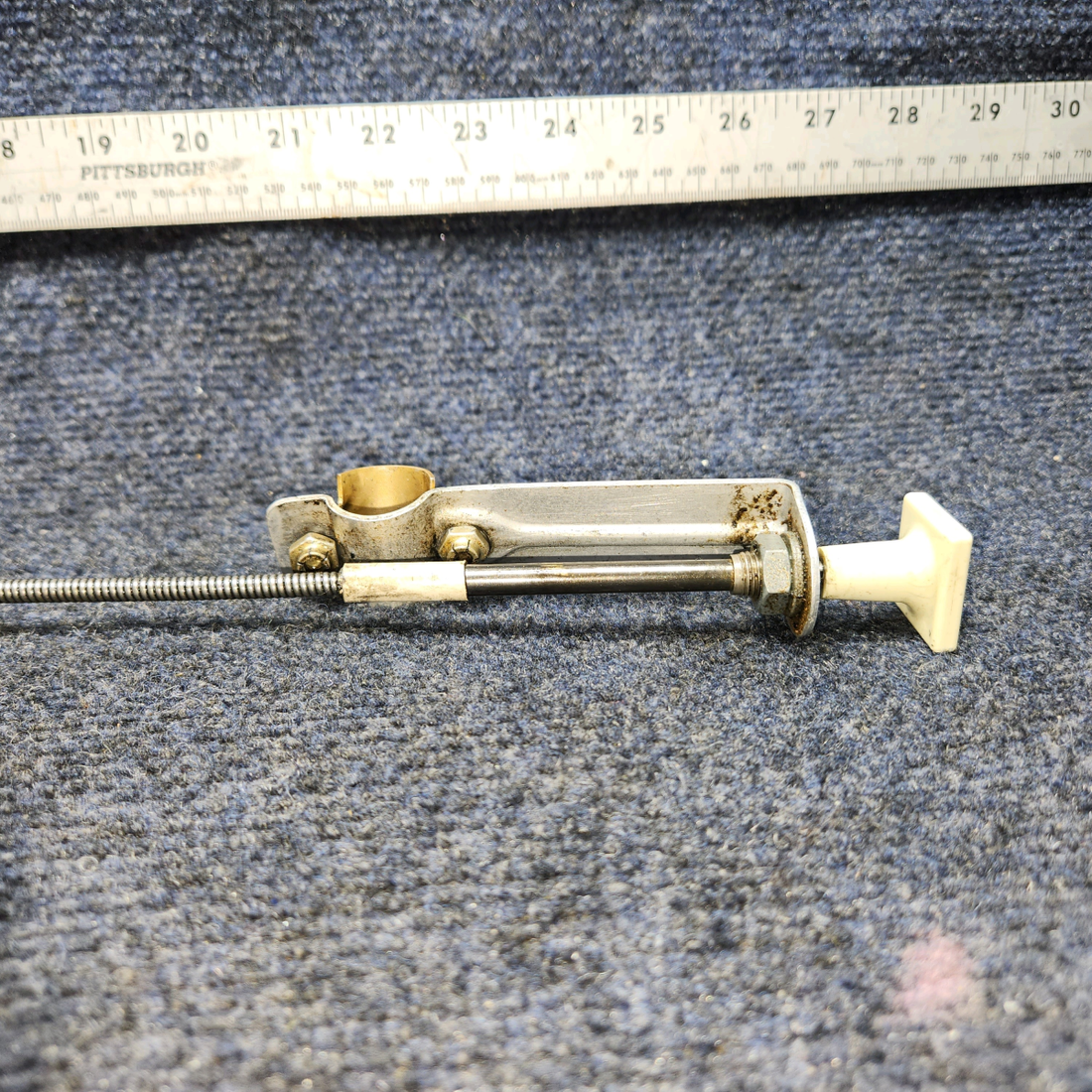 Used aircraft parts for sale, S1239-14 CESSNA 172K STRAINER DRAIN CONTROL CABLE