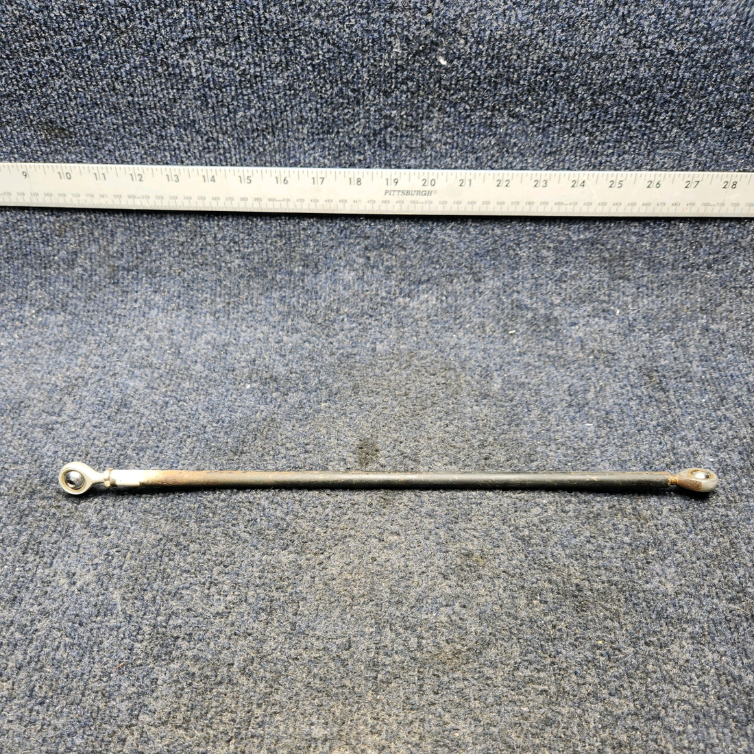 Used aircraft parts for sale, 62766-000 PIPER PA28-140 PA28-140-235 AILERON PUSH PULL ROD ASSEMBLY