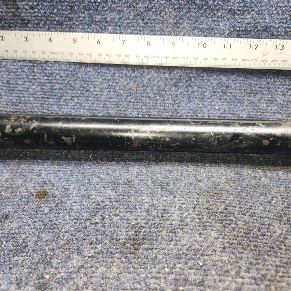Used aircraft parts for sale, 62705-000 Piper PA28-161 Flap Torque Tube with LH/RH Fittings and Tube Ends