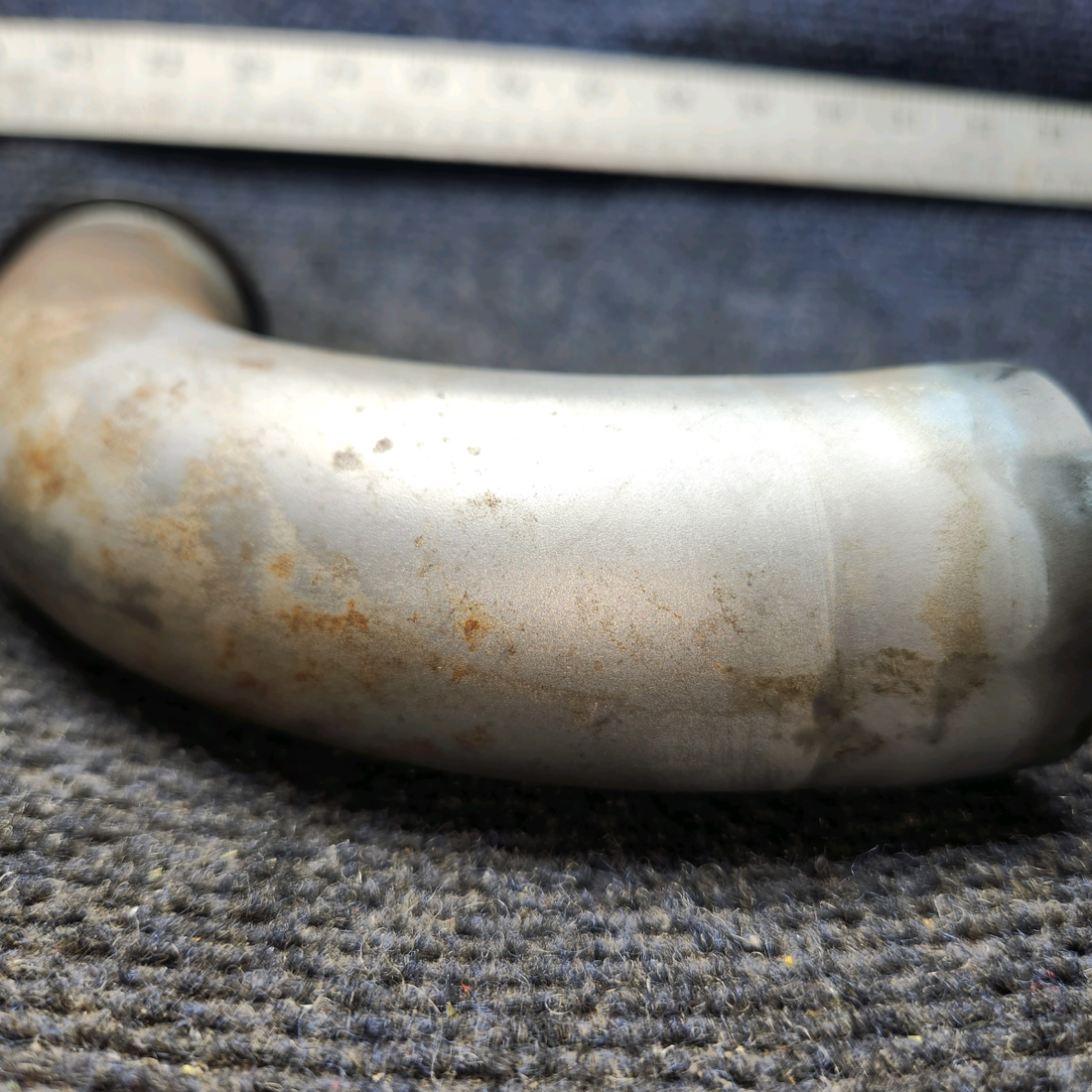 Used aircraft parts for sale, 74084 Lycoming O-320 Piper PA28-161 Intake Pipe  - Price per Each