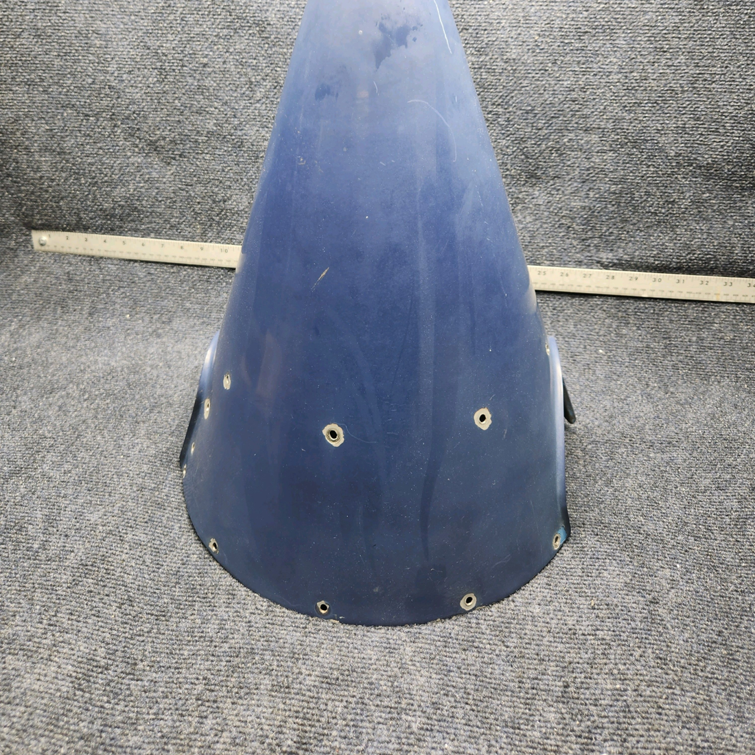 Used aircraft parts for sale, 169-380051 Beechcraft C23 SUNDOWNER SPINNER ASSY D4245 LITTLE DENT SEE PHOTOS