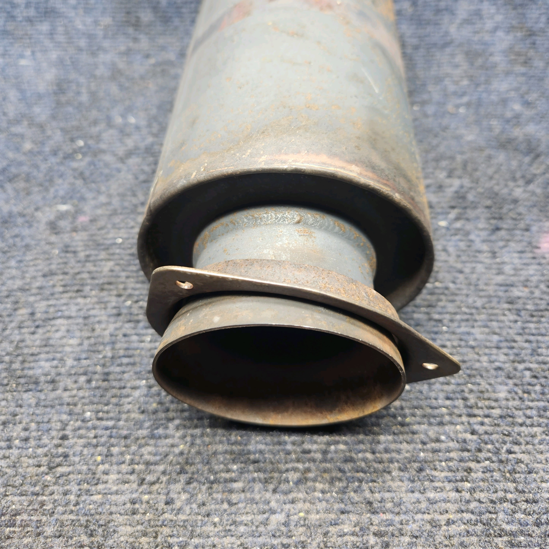 Used aircraft parts for sale, 701-20 Beechcraft F33A EXHAUST MUFFLER WITHOUT SHIELD