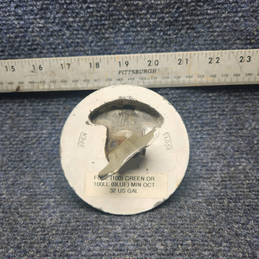 Used aircraft parts for sale, 431-9 Shaw Aero Mooney M20J FUEL CAP ASSEMBLY