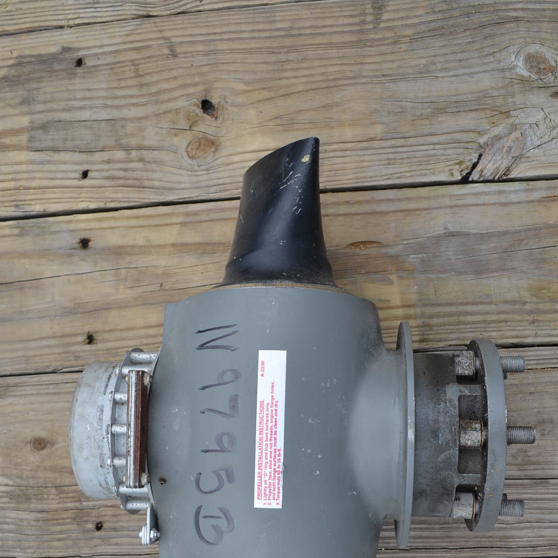 Used aircraft parts for sale, B2D34C220-B Cessna 172RG MCCAULEY - 2 BLADE PROPELLER (HUB PARTS ONLY SEE DETAILS)