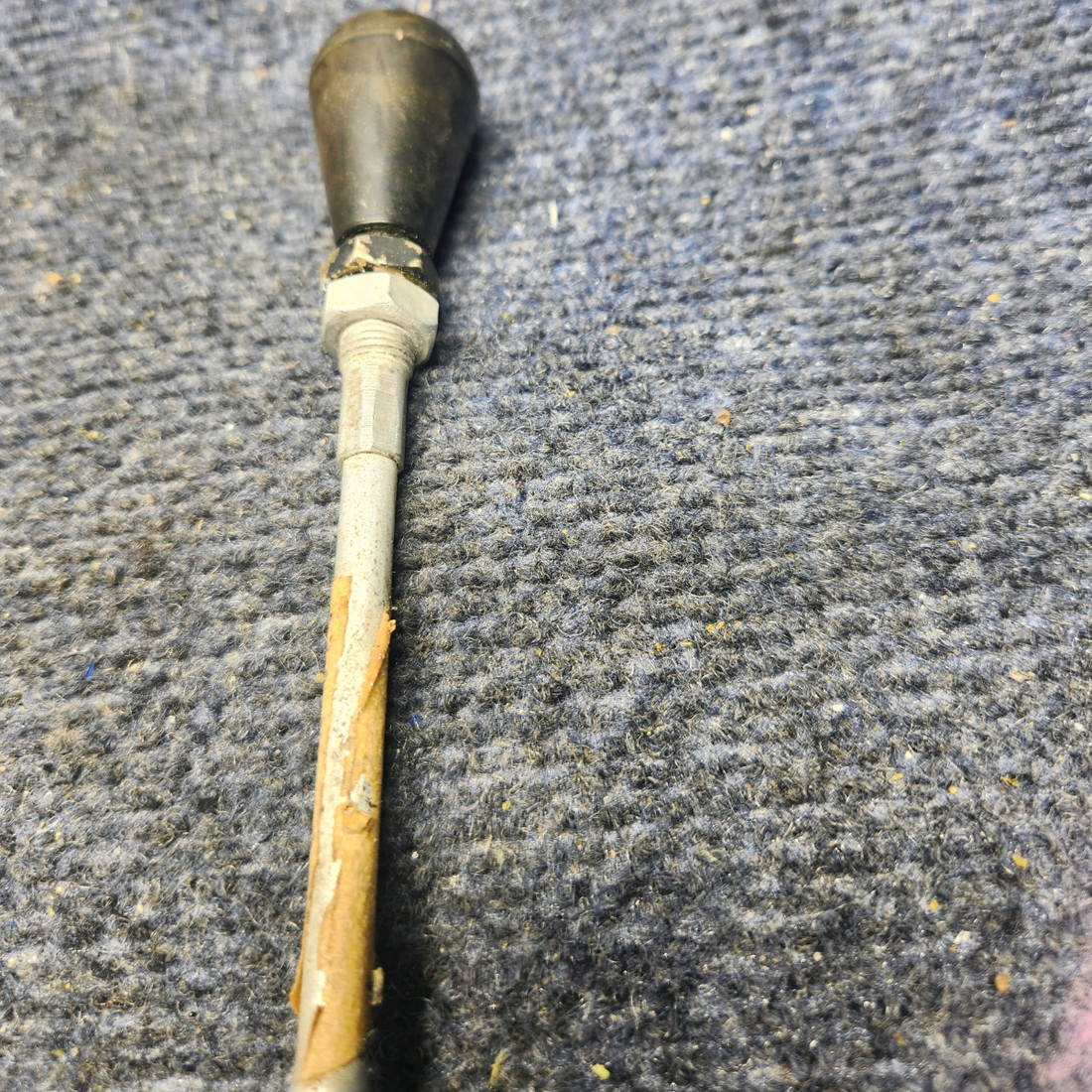 Used aircraft parts for sale, 640257-021 Mooney M20K CABIN AIR DISTRIBUTION CONTROL CABLE (LENGTH: 15-1/8")