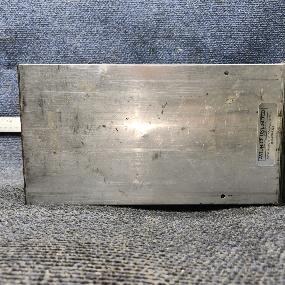 Used aircraft parts for sale, 069-1020-00 King KX-170B Piper PA28-161 Nav-Com with Tray - 14 Volts