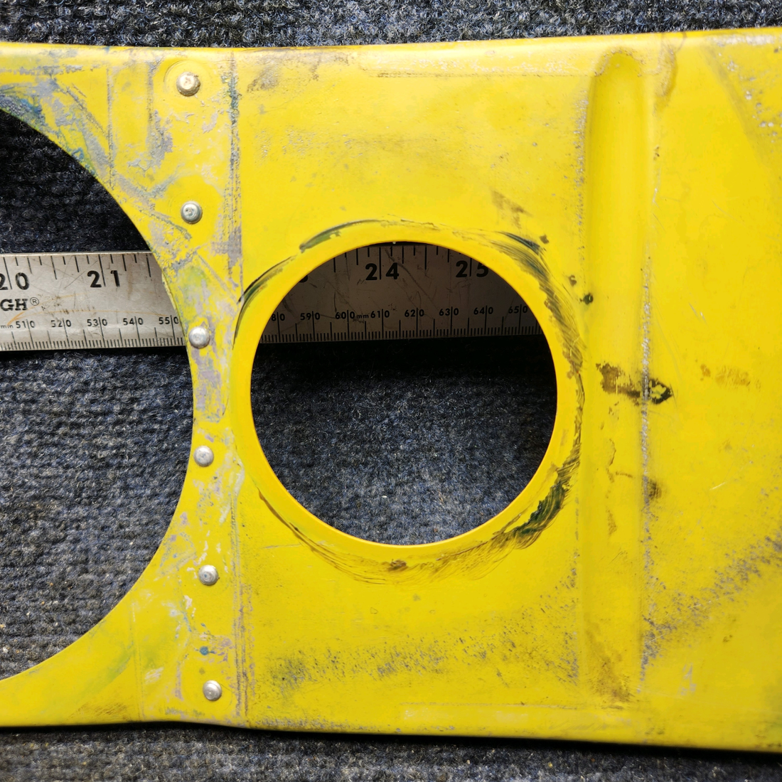 Used aircraft parts for sale, 000-110165-9 Beechcraft F33A FUEL ACCESS PANEL