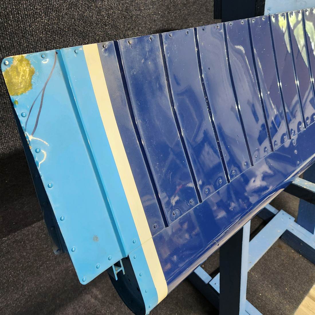 Used aircraft parts for sale, 169-130005-2 Beechcraft C23 SUNDOWNER AILERON ASSEMBLY RH "SEE PHOTOS FOR DETAIL"