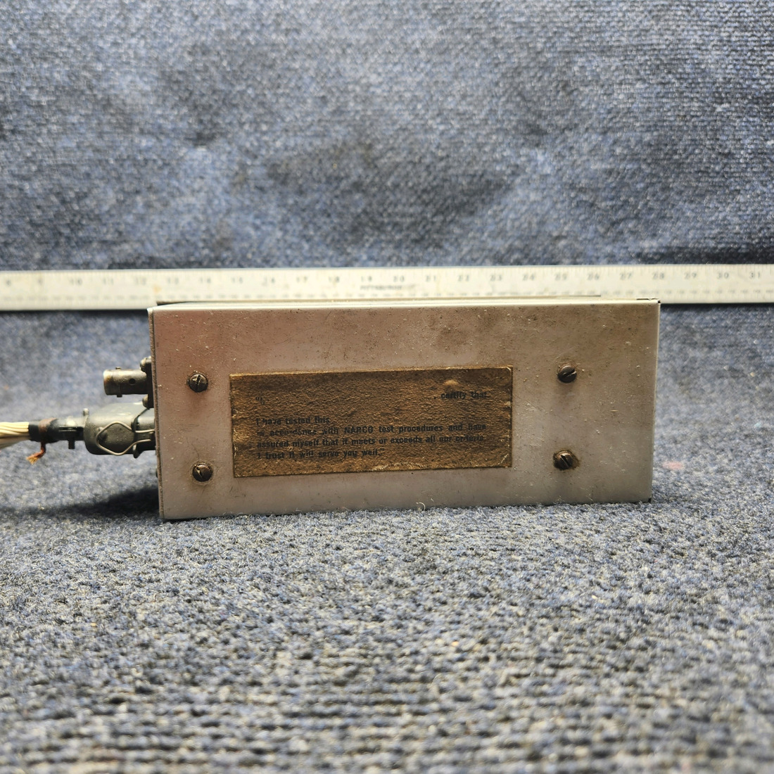 Used aircraft parts for sale, UGR-2A Beechcraft A24R Narco UHF Glideslope Receiver Unit