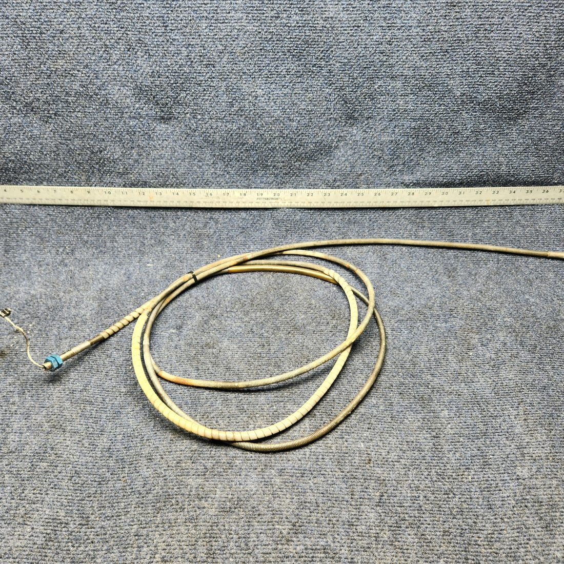 Used aircraft parts for sale, 9860054-1 CESSNA C172RG FLAP POSITION CONTROL CABLE LENGTH: 147"