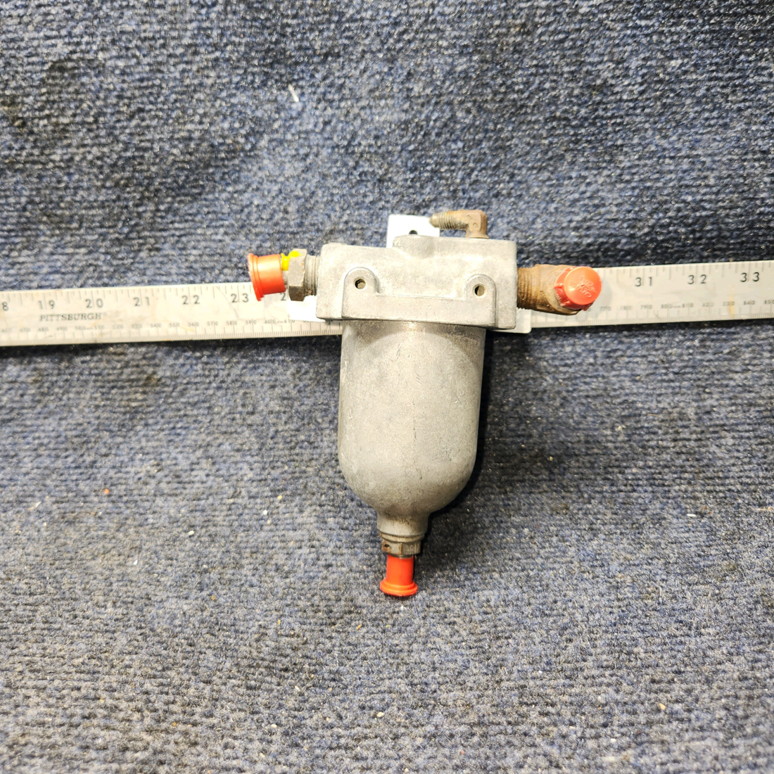 Used aircraft parts for sale, 0756005-10 Cessna 172RG Fuel Strainer Assy