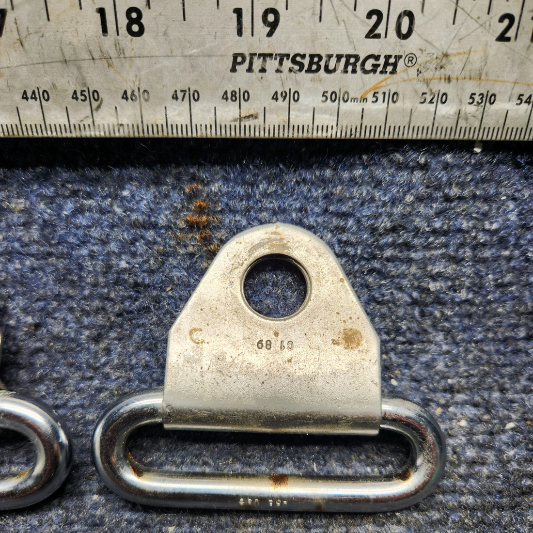 Used aircraft parts for sale, 472676 Beechcraft F33A GUIDE SHOULDER HARNESS "PRICE PER EACH"