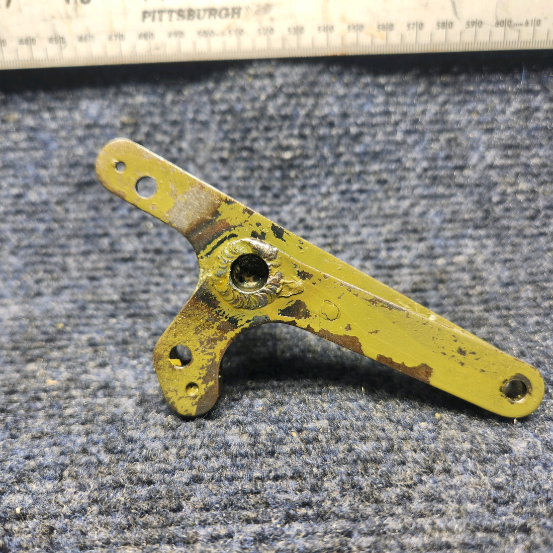 Used aircraft parts for sale, 310298-503 Mooney M20J CABIN DOOR HANDLE SHAFT ASSEMBLY