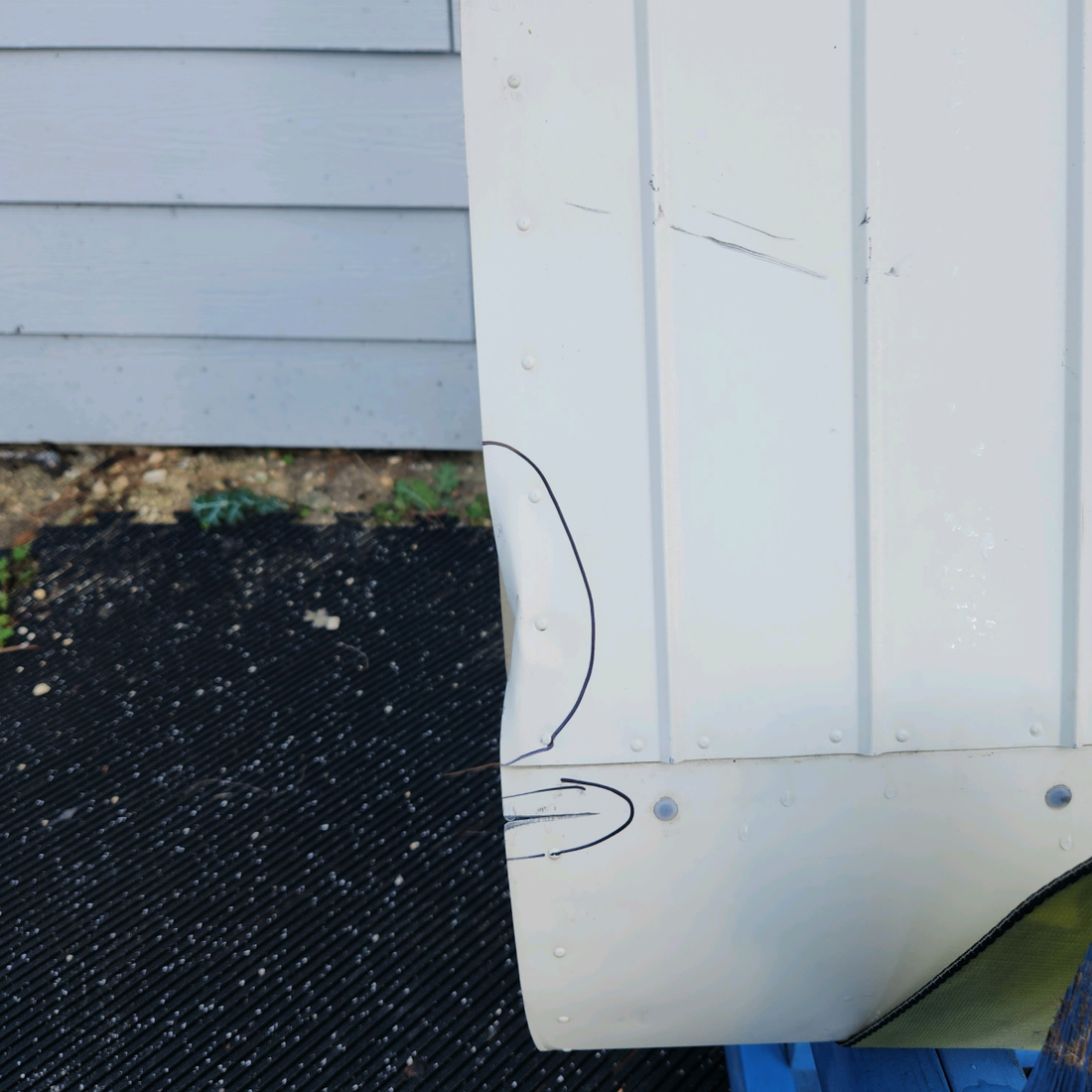 Used aircraft parts for sale, 0523901-35 CESSNA 172K FLAP ASSEMBLY LH "SEE PHOTOS FOR DETAILS"