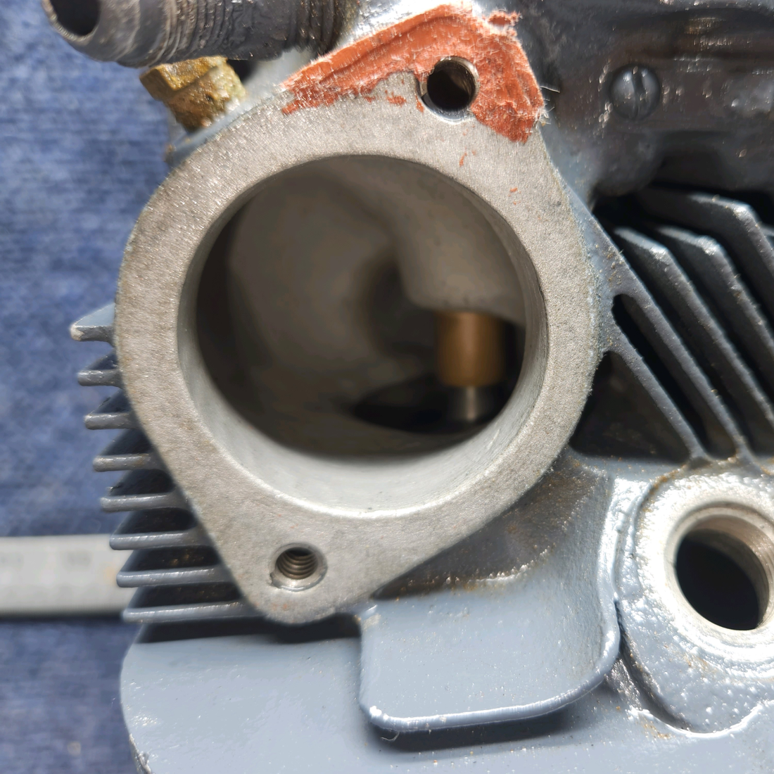 Used aircraft parts for sale, LW12416 Lycoming CESSNA 172K CYLINDER WIDE DECK USED IN O-320 SERIES CHROME -10 HRS  ONLY