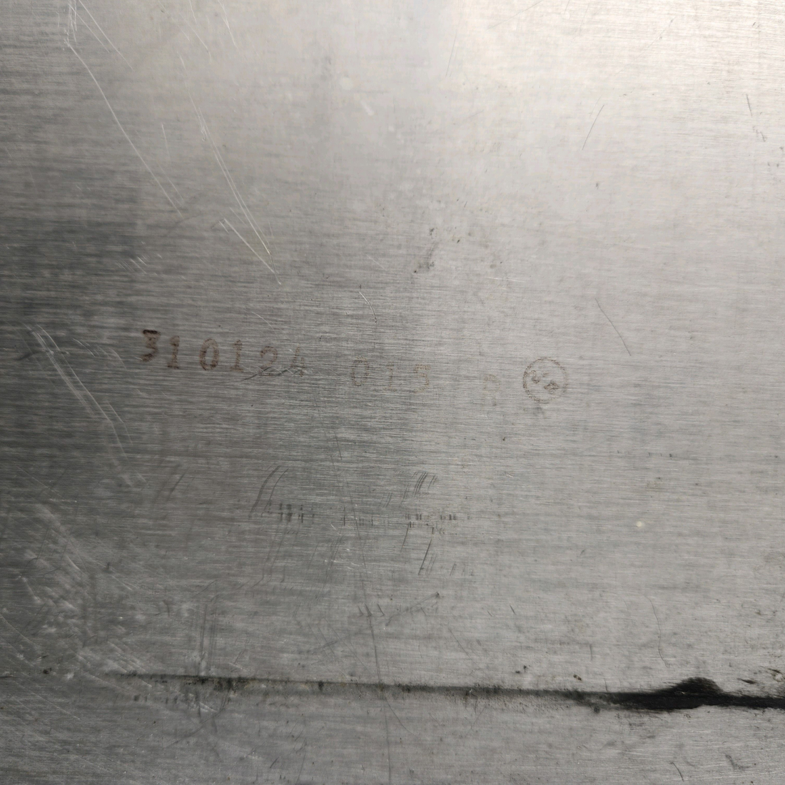 Used aircraft parts for sale, 310124-501 Mooney M20J REMOVABLE FAIRING (BELLY PAN, LARGE) "ANTENNA HOLE"