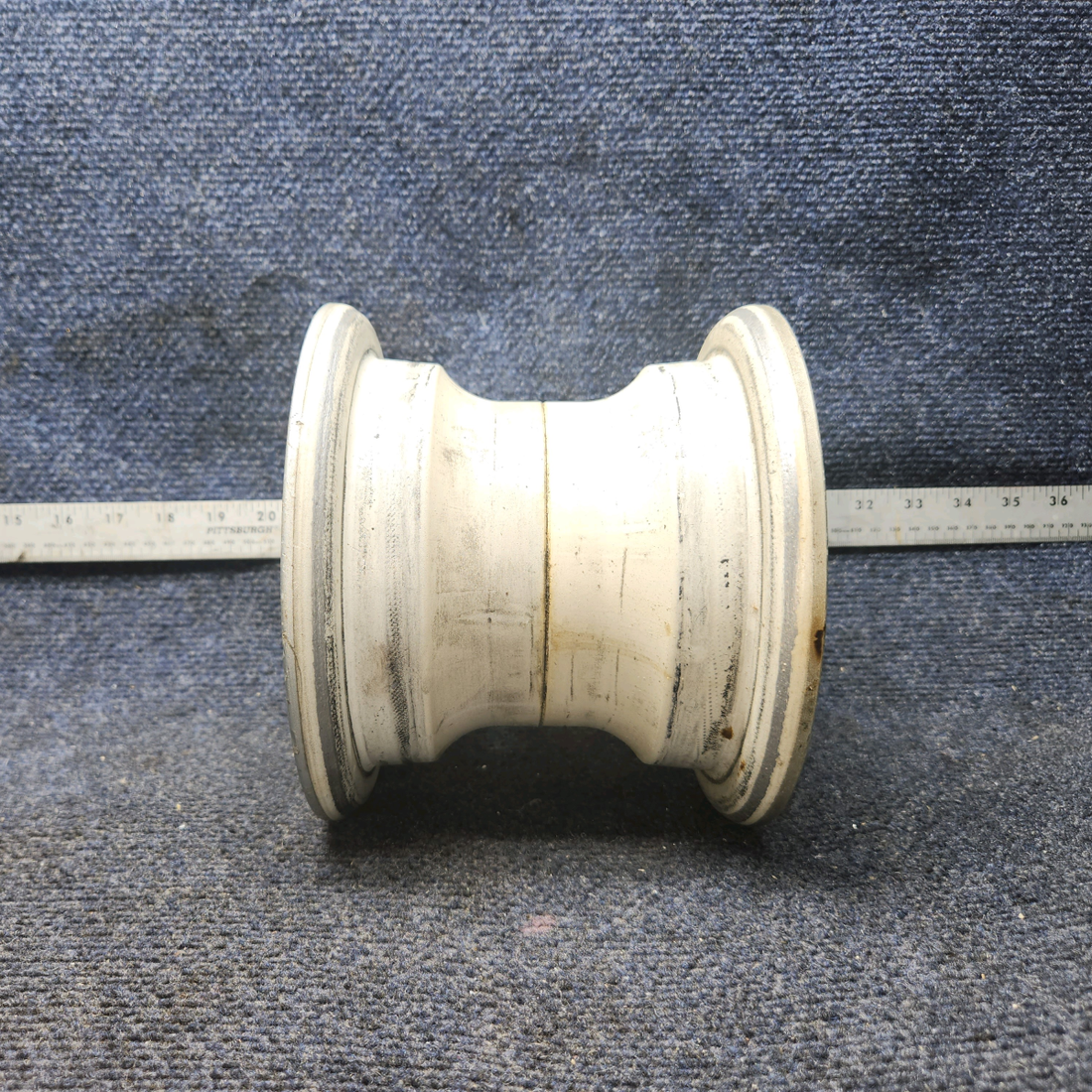 Used aircraft parts for sale, 60-8003-5 BF Goodrich varios Piper, Cessna, Beech, Mooney 6.00-6 Nose Gear Wheel Assembly