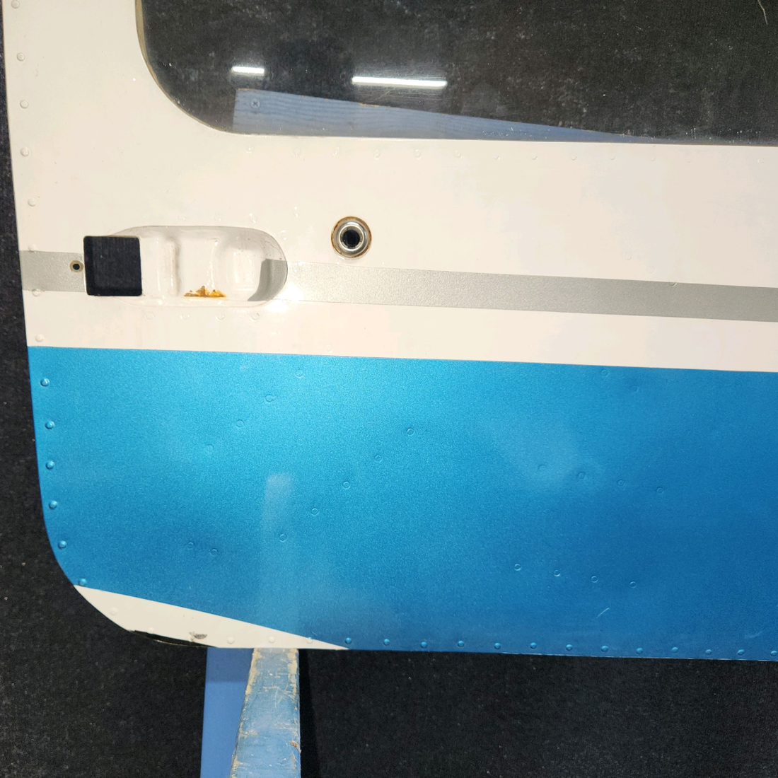 Used aircraft parts for sale, 79545-002 Piper PA28-161 Cabin Door Structure – Without Latch, Lock, and Hinges