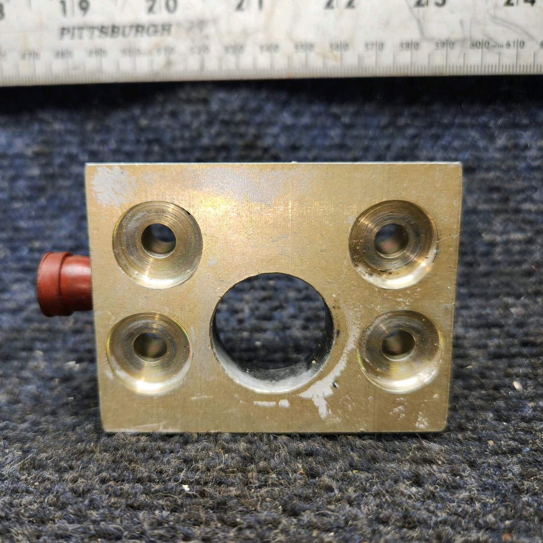 Used aircraft parts for sale, 210067-007 Mooney M20J Landing Gear Support Bracket – LH