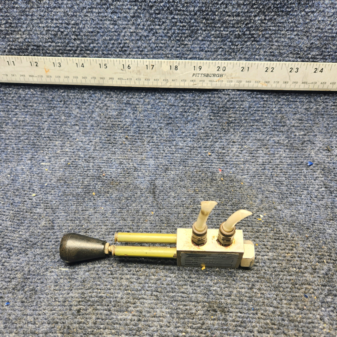 Used aircraft parts for sale, A-1390 Mooney M20K ALTERNATE STATIC SOURCE VALVE ASSEMBLY