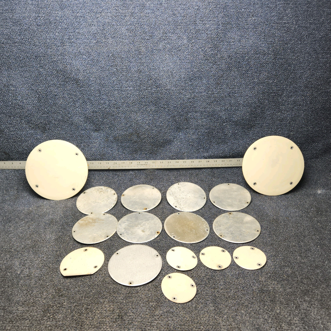 Used aircraft parts for sale, CESSNA 172K - COVER PLATE CESSNA 172K SET OF COVER PLATE SET