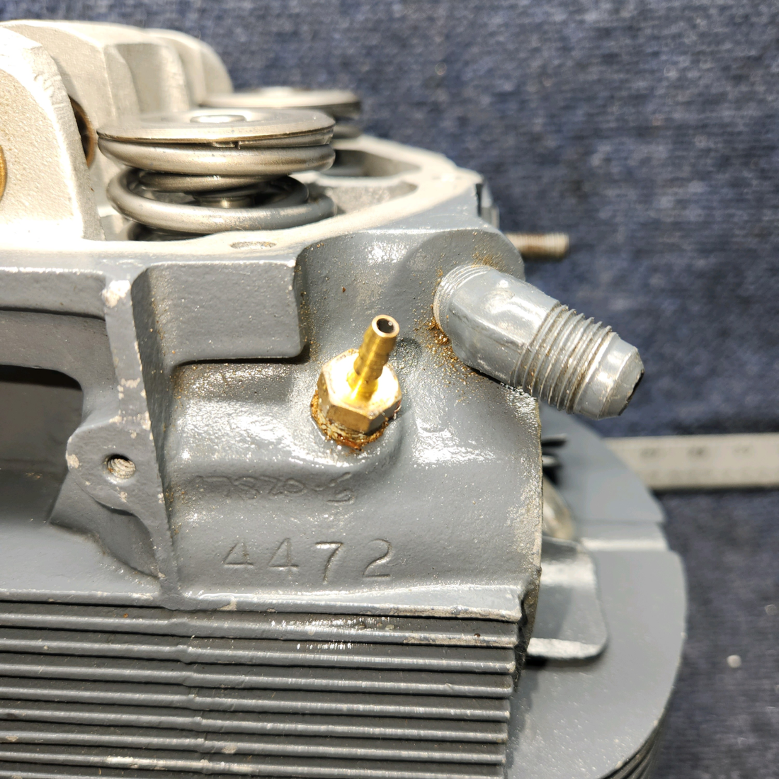 Used aircraft parts for sale, LW12416 Lycoming CESSNA 172K CYLINDER WIDE DECK USED IN O-320 SERIES CHROME -10 HRS ONLY