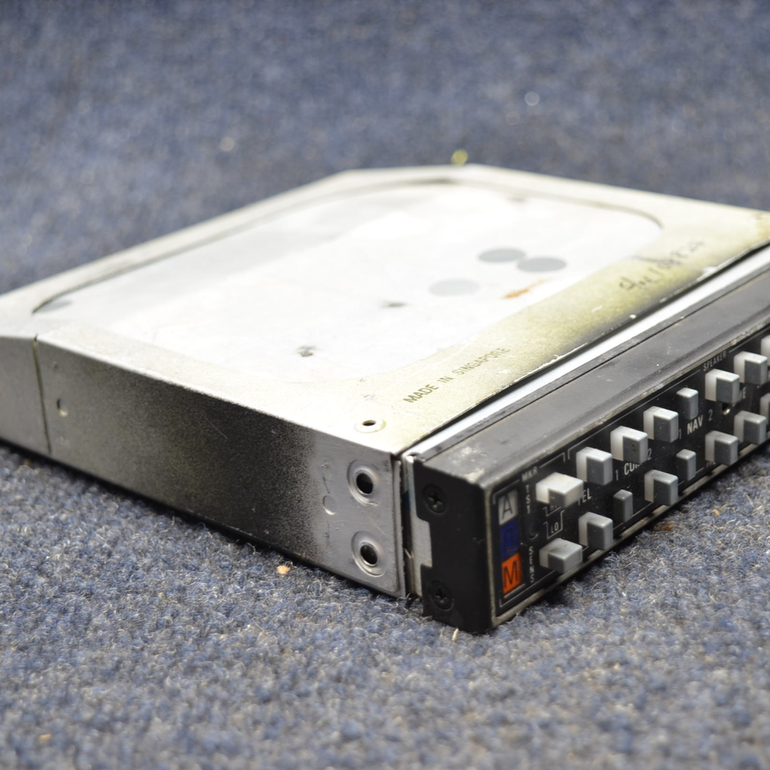 Used aircraft parts for sale, 066-1055-03 Cessna C175 KMA 24 BENDIX KING AUDIO PANEL W/ RACK AND CONNECTOR