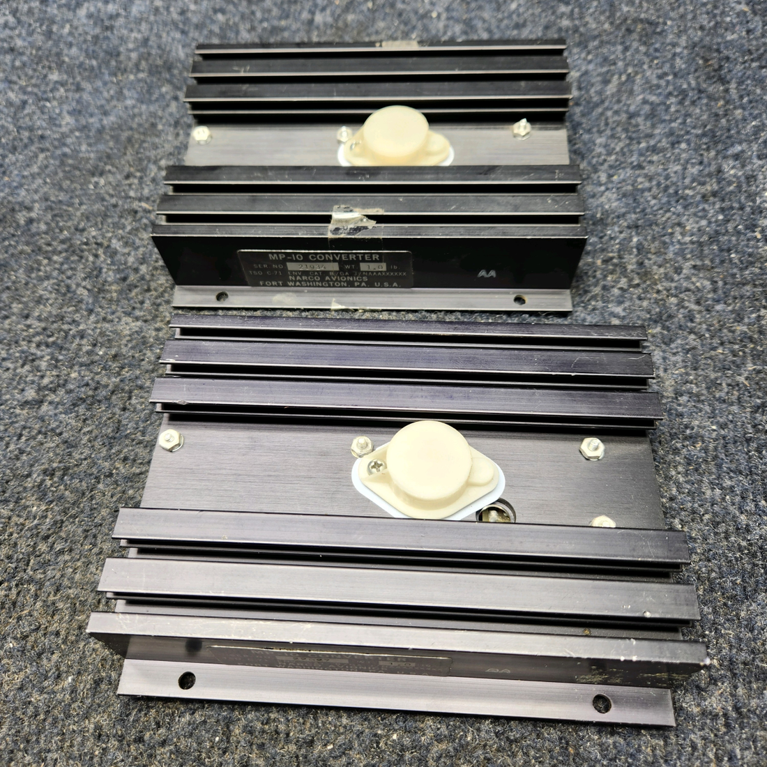 Used aircraft parts for sale, MP-10 Narco Texas Several NARCO AVIONICS CONVERTER PRICE PER EACH