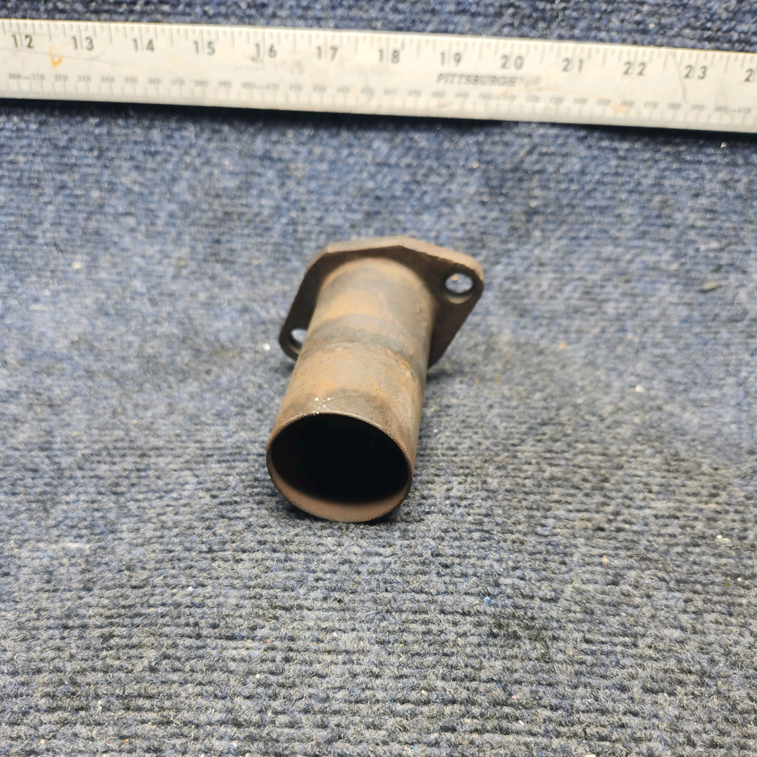 Used aircraft parts for sale, 642220-902-2 Mooney M20K EXHAUST RISER NO. 1 CYLINDER W/ PROBE HOLE