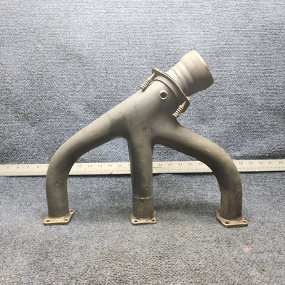 Used aircraft parts for sale, 35-950116 Beechcraft F33A EXHAUST STACK ASSEMBLY RH W/ PROBE HOLES