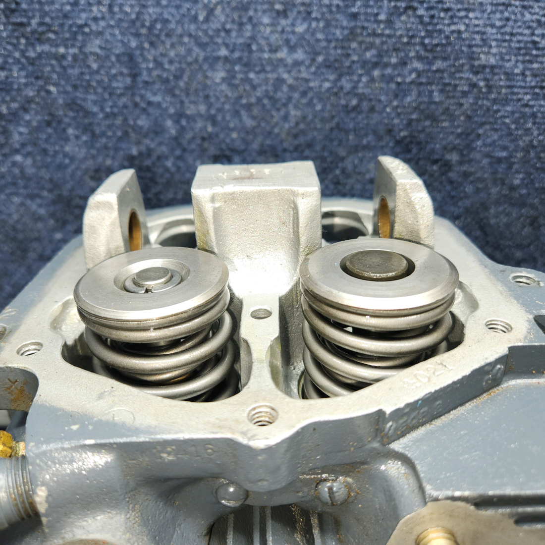 Used aircraft parts for sale, LW12416 Lycoming CESSNA 172K CYLINDER WIDE DECK USED IN O-320 SERIES CHROME -10 HRS ONLY